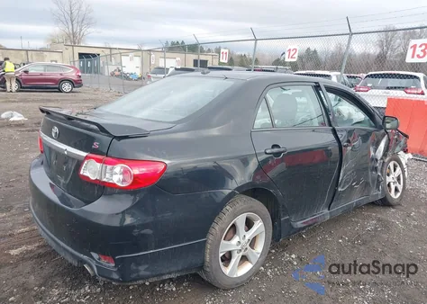 2012 Toyota Corolla S from USA, damaged, VIN 2T1BU4EE7CC866927